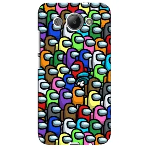 Чехол Амонг Ас для Huawei Y3 2017 (AlphaPrint)