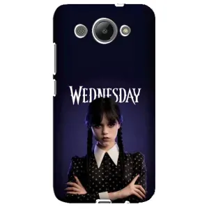 Чехлы Венсдей на Huawei Y3 2017 Уэнсдей (AlphaPrint) (Wednesday)