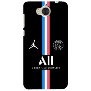 Чохли PSG для Huawei Y5-2017, MYA (AlphaPrint) (футболка ПСЖ)