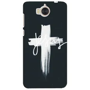 Чехол для Huawei Y5-2017, MYA (AlphaPrint) - (Христианские) (Иисус)