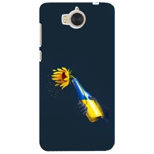Чохол для Патріота України Huawei Y5-2017, MYA - (AlphaPrint) (Коктель молотова)