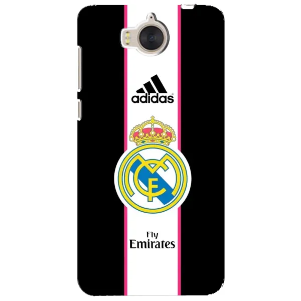 Чохол з принтом «лого Real Madrid» для Huawei Y5 2017 (MYA)