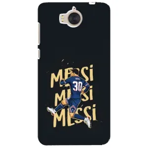 Чохли для Huawei Y5-2017, MYA (Leo чемпіон) (AlphaPrint) (Messi ПСЖ)