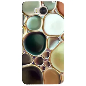 Мраморний чехол на Huawei Y5-2017, MYA (VPrint) (Радужний Мрамор)