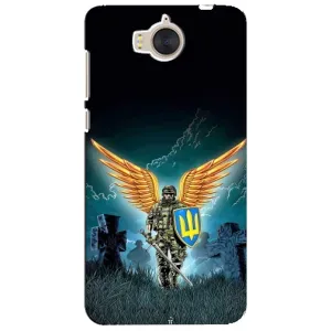 Чехлы с картинкой ЗСУ для Huawei Y5-2017, MYA (AlphaPrint) (Солдат ЗСУ)