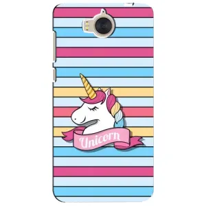 Чохол для Хуавей У5 2017 - (Єдинорожки - Новинки) (AlphaPrint) (Unicorn)