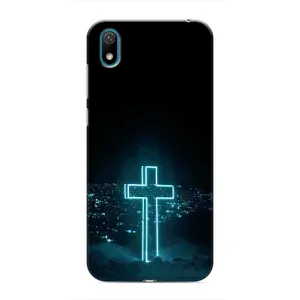 Чехол для Huawei Y5 2019 (AlphaPrint) - (Христианские)