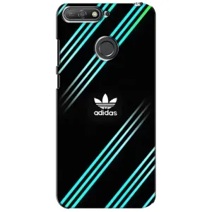 Чохли Адидас для Huawei Y6 Prime 2018 (AlphaPrint) (Адідас з полосами)