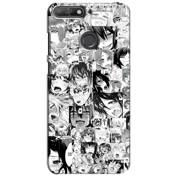 Чехол с принтом «Ahegao manga» для Huawei Y6 Prime 2018