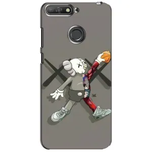 Чохли для Huawei Y6 Prime 2018 - Bearbrick Louis Vuitton (PREMIUMPrint) (Беарбрік Джордан)