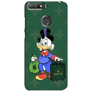Чехли для Huawei Y6 Prime 2018 - Скрудж МакДак Louis Vuitton (PREMIUMPrint) (Богата Утка)