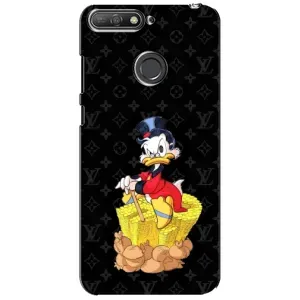 Чехли для Huawei Y6 Prime 2018 - Скрудж МакДак Louis Vuitton (PREMIUMPrint) (Богатство Макдака)