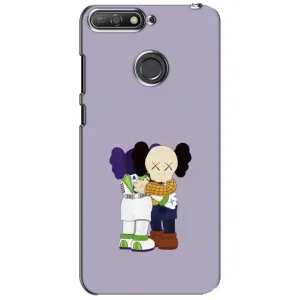 Чохли для Huawei Y6 Prime 2018 - Bearbrick Louis Vuitton (PREMIUMPrint) (Дружба Беарбрік)