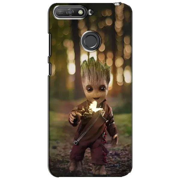Чохол з принтом «I am Groot» для Huawei Y6 Prime 2018 Чохол з принтом «I am Groot» для Huawei Y6 Prime 2018