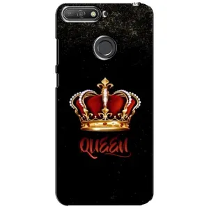 Чохол з Короною Хуавей Y6 Прайм 2018 - (AlphaPrint) (Корона короля)