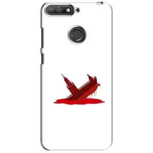 Чехол с принтом (Русский корабль...) для Хувэй И6 Прайм 2018 (AlphaPrint) (Кремлевский Корабль)