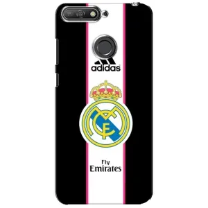 Чехол для Huawei Y6 Prime 2018 с принтом (Лого Real Madrid)