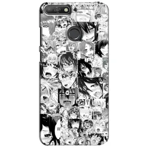 Анімешний чохол для Huawei Y6 Prime 2018 (Ahegao manga)