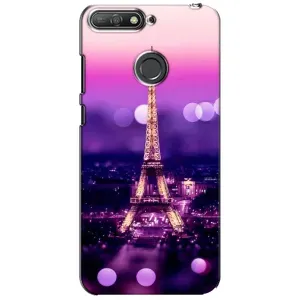 Чохол Ейфелева Вежа Huawei Y6 Prime 2018 - (AlphaPrint) (Париж Башня)