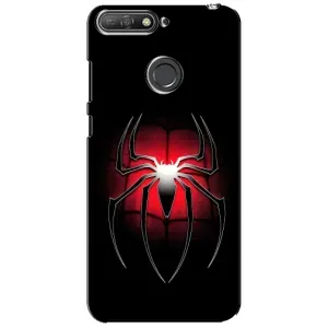 Чохол з людиною павуком для Huawei Y6 Prime 2018 - (AlphaPrint) (Паук марвел)