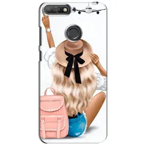 Чохол з друком для Huawei Y6 Prime 2018 - (Мода) (AlphaPrint) (Подорож)