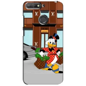Чехли для Huawei Y6 Prime 2018 - Скрудж МакДак Louis Vuitton (PREMIUMPrint) (Скрудж ЛВ)