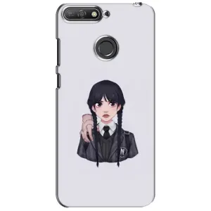 Чохли Венсдей на Huawei Y6 Prime 2018 Уенсдей (AlphaPrint) (Венздей і Річ)