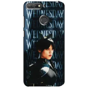 Чохли Венсдей на Huawei Y6 Prime 2018 Уенсдей (AlphaPrint) (Венздей кішка)