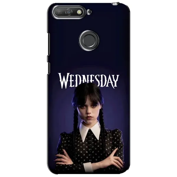 Чохол з принтом «Wednesday» для Huawei Y6 Prime 2018