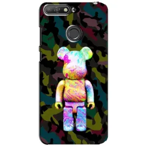 Чохли для Huawei Y6 Prime 2018 - Bearbrick Louis Vuitton (PREMIUMPrint) (Яскравий Bearbrick)
