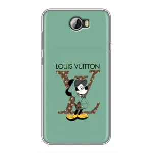 Чохли Луі Вітон для Huawei Y5II (AlphaPrint - LOUIS VUITTON) (Міккі Маус LV)