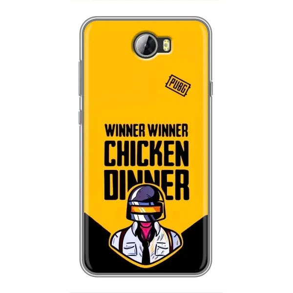 Чохол з принтом «Pubg шолом» для Huawei Y5II