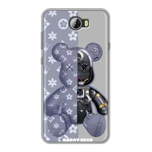 Круті Чохли Луі Віттон для Huawei Y5II (AlphaPrint) (Робот Медведик)