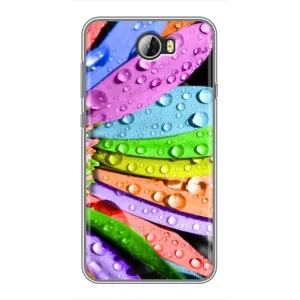 Чехлы (ART) Цветы на Huawei Y5II (VPrint) (Семиквітка)