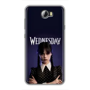 Чохли Венсдей на Huawei Y5II Уенсдей (AlphaPrint) (Wednesday)