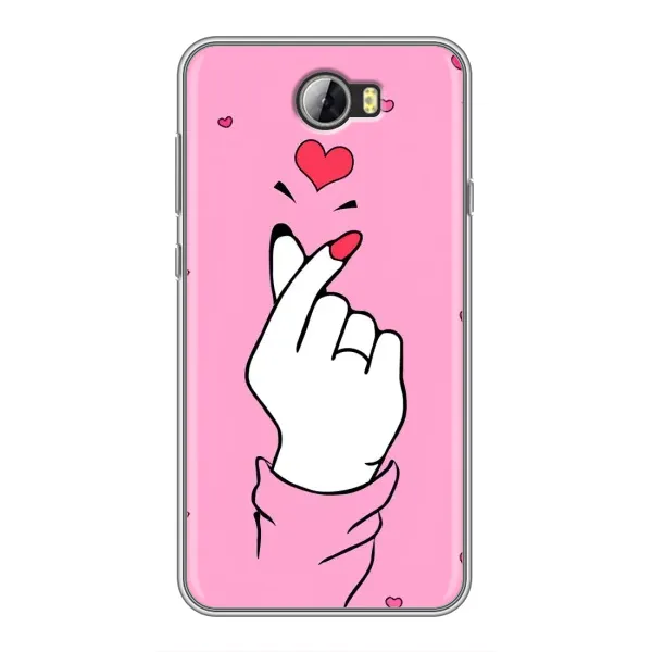 Чохол з принтом «Знак Love» для Huawei Y5II Чохол з принтом «Знак Love» для Huawei Y5II