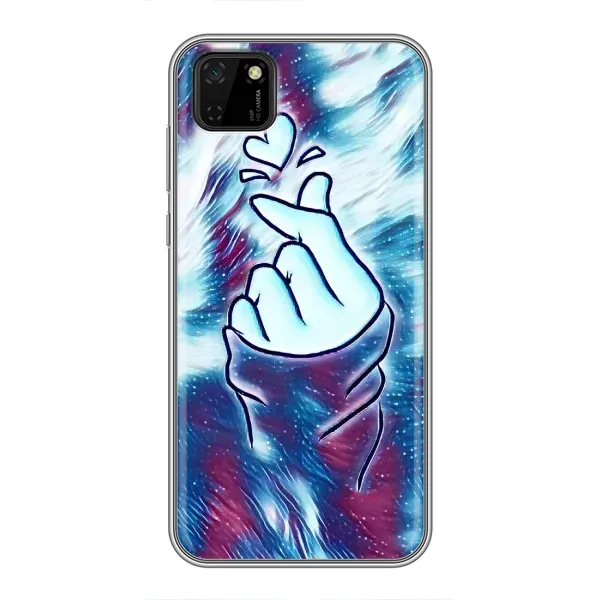Чохол з принтом «Радужне серце» для Huawei Y5p