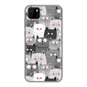 Чохли з Котиками для Huawei Y5p (VPrint) (Мальовані котики)