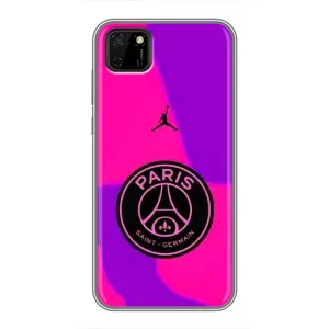 Чохли PSG для Huawei Y5p (AlphaPrint) (яскравий ПСЖ)