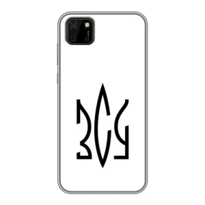 Чехлы для Huawei Y5p Укр. Символика (AlphaPrint) (ЗСУ герб)