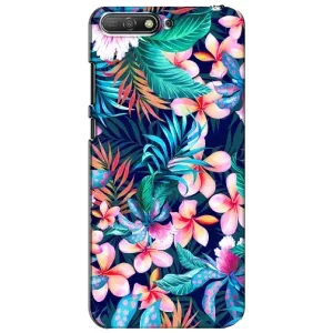 Чехол с принтом «Красочные цветы» для Huawei Y6 2018