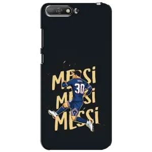 Чехлы для Huawei Y6 2018 (Leo чемпион) (AlphaPrint) (Messi ПСЖ)