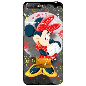 Чохол Disney Mouse Huawei Y6 2018 (PREMIUMPrint) (Minni з бантіком)