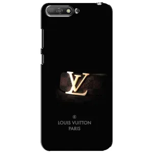 Чехлы Луи Витон для Huawei Y6 2018 (AlphaPrint - LOUIS VUITTON) (ремешок LV)