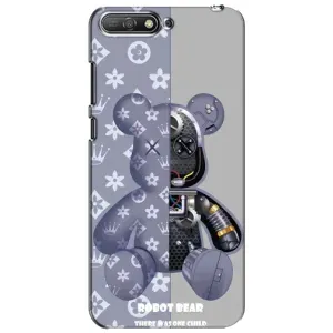 Крутые Чехлы Луи Виттон для Huawei Y6 2018 (AlphaPrint) (Робот Мишка)