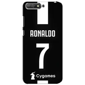 Чехол Криштиану Роналду для Huawei Y6 2018 (AlphaPrint) (RONALDO 7)