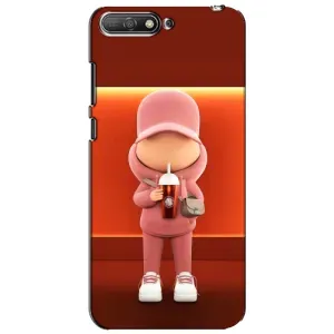 Крутые Чехлы Луи Виттон для Huawei Y6 2018 (AlphaPrint) (С Кофе)