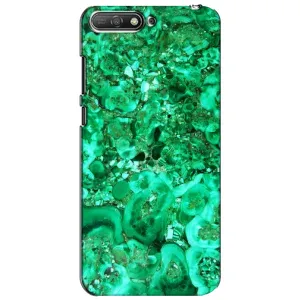 Мраморний чехол на Huawei Y6 2018 (VPrint) (Салатовий Мрамор)