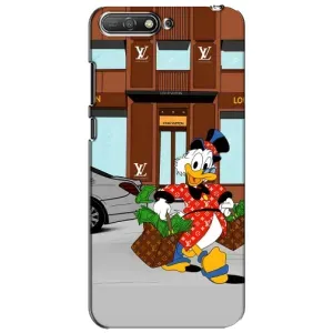 Чехлы для Huawei Y6 2018 - Скрудж МакДак Louis Vuitton (PREMIUMPrint) (Скрудж ЛВ)