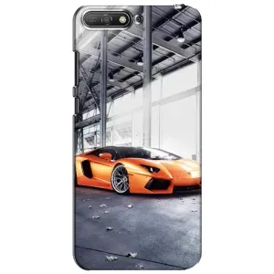 Чохли з Машинами на Хуавей Y6 2018 (VPrint) (Sport Car)